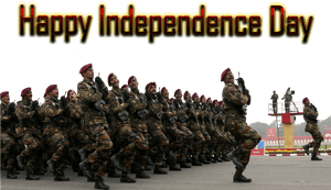 Happy Independence Day Png , Png Download - Independence Day With Army, Transparent Png PNG with transparent background