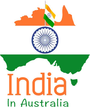 India Flag Representation Australia PNG Image