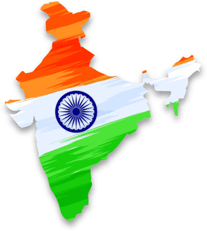 15 August Indian Map, HD Png Download PNG image with transparent background