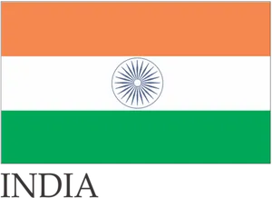 India National Flag Display PNG Image