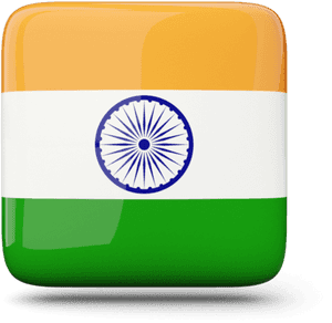 Indian Flag Symbols - India Flag Icon Square, HD Png Download PNG image with transparent background