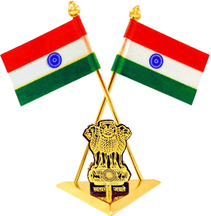 India Flag With National Emblem - India Flag Image Download, HD Png Download PNG image with transparent background