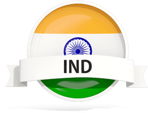 Round Flag With Banner - Flag Of India, HD Png Download PNG image with transparent background
