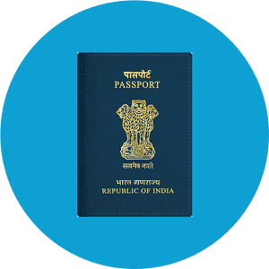 Transparent Passport Icon Png - Symbol On Indian Passport, Png Download PNG image with transparent background