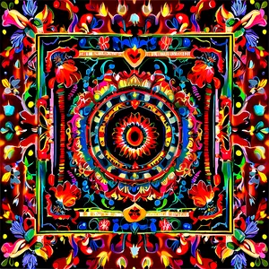 Indian Tapestry Png 06252024 PNG Image