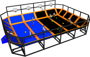 Asi-amusement Services International - Trampoline Park Png, Transparent Png PNG