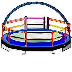 Indoor Wrestling Ring Scheme Png 88 PNG Image