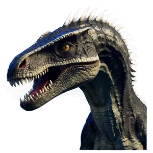 Indoraptor Rampage Scene Png 06262024 PNG Image