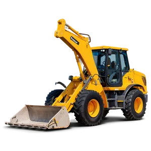 Industrial Backhoe Loader Png 16 PNG Image