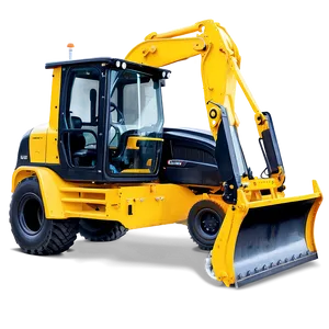 Industrial Backhoe Loader Png Ybl98 PNG Image