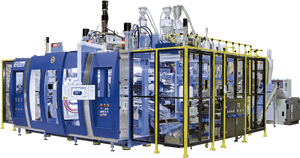 Three Layer Intelligent All Electric Blow Moulding - Multilayer Blow Molding Machine, HD Png Download PNG with transparent background