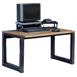 Industrial Computer Desk Png Ucw32 PNG Image