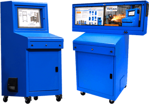 Icestation Titan Pc Computer Enclosure Itsenclosures - Computer Enclosure, HD Png Download PNG