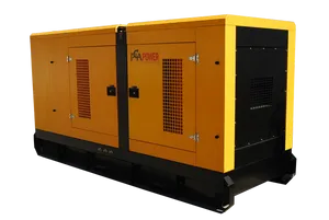 Industrial Diesel Generator PNG Image