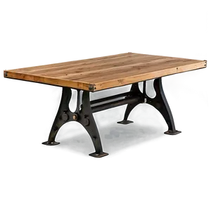 Industrial Dining Table Png 06122024 PNG Image