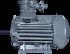 Electric Motor Png Free Download - Bharat Bijlee Flame Proof Motor, Transparent Png PNG with transparent background