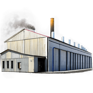 Industrial Factory Building PNG 9 PNG