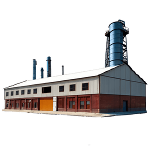 Industrial Factory Building PNG rcx PNG