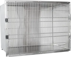 Industrial Fan Guard Cage PNG Image