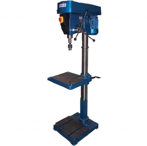 Industrial Floor Standing Drill Press PNG Image