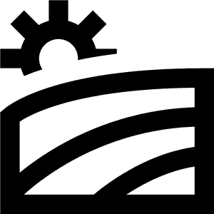Industrial Gear Icon PNG image with transparent background