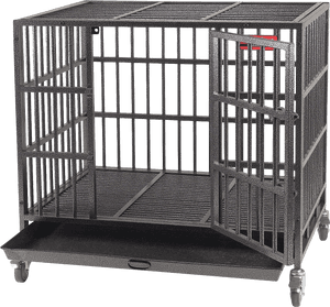 Cage Png Background Image - Easy To Clean Dog Cage, Transparent Png PNG with transparent background