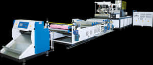 Industrial Paper Printing Machine PNG image with transparent background