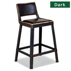 Industrial Style Barstool Png Pya PNG Image