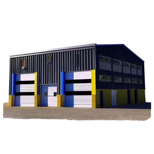 Industrial Warehouse Building Png 05242024 PNG Image