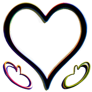 Infinity Heart Outline PNG 39 PNG
