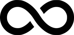 Infinity Symbol Graphic PNG Image