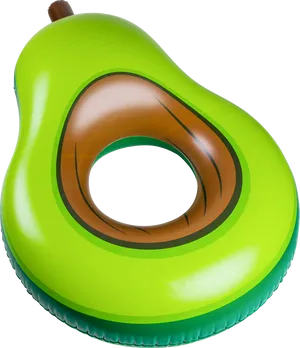 Inflatable Avocado Pool Float PNG Image