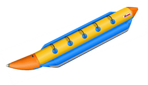 Top Seat Patch, Bottom Wear Patch - Banana Boat Top View Png, Transparent Png PNG image with transparent background