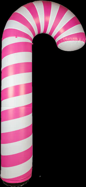 Inflatable Candy Cane 12ft - Pink Candy Cane Transparent, HD Png Download PNG image with transparent background