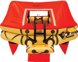 Inflatable Raft Top View PNG Image