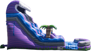 18 Ft Purple Crush Water Slide - Water Slide, HD Png Download PNG with transparent background