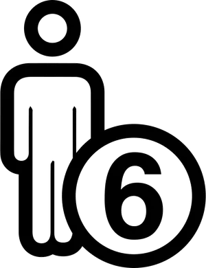 Information Icon Number6 PNG Image