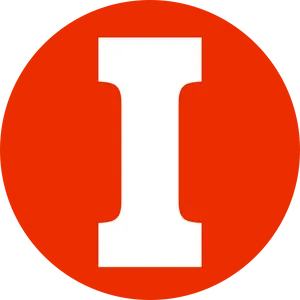 Information Icon Red Background PNG Image