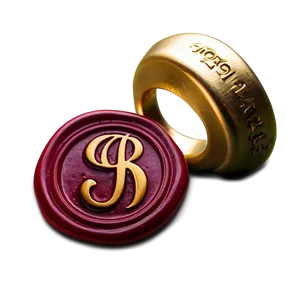 Initial Wax Seal Png Hur55 PNG Image