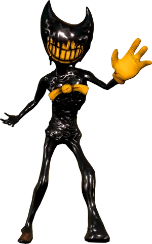 Ink Demon Bendy Stance PNG Image