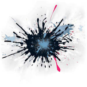 Ink Splatter Distress PNG 37 PNG with transparent background