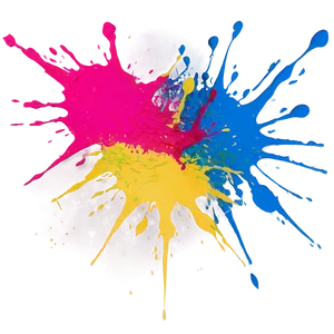 Ink Splatter Distress Png Ytq48 PNG Image