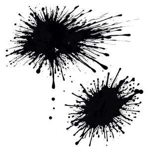 Ink Splatter PNG 06122024 PNG with transparent background
