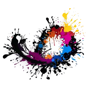 Ink Splatter Print Png 81 PNG Image