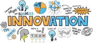 Innovation_ Concept_ Collage PNG Image