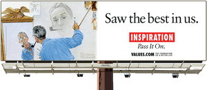 Transparent Billboard Clipart - Values Billboard, HD Png Download PNG