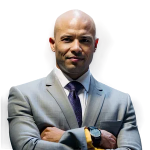 Inspirational Bald Leader Png Ndt PNG Image