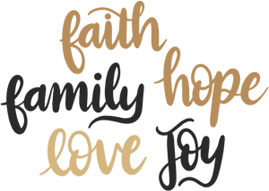 Clip Art Royalty Free Library Hope Love Digital Download - Calligraphy, HD Png Download PNG