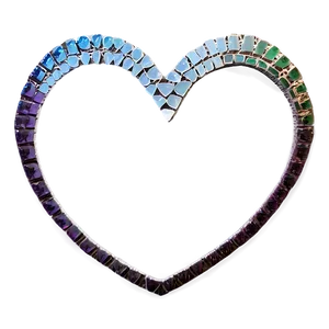 Instagram Heart Mosaic Png Rtb PNG Image