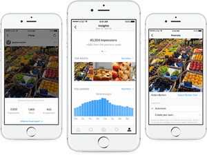 Instagram Insights Overview PNG image with transparent background